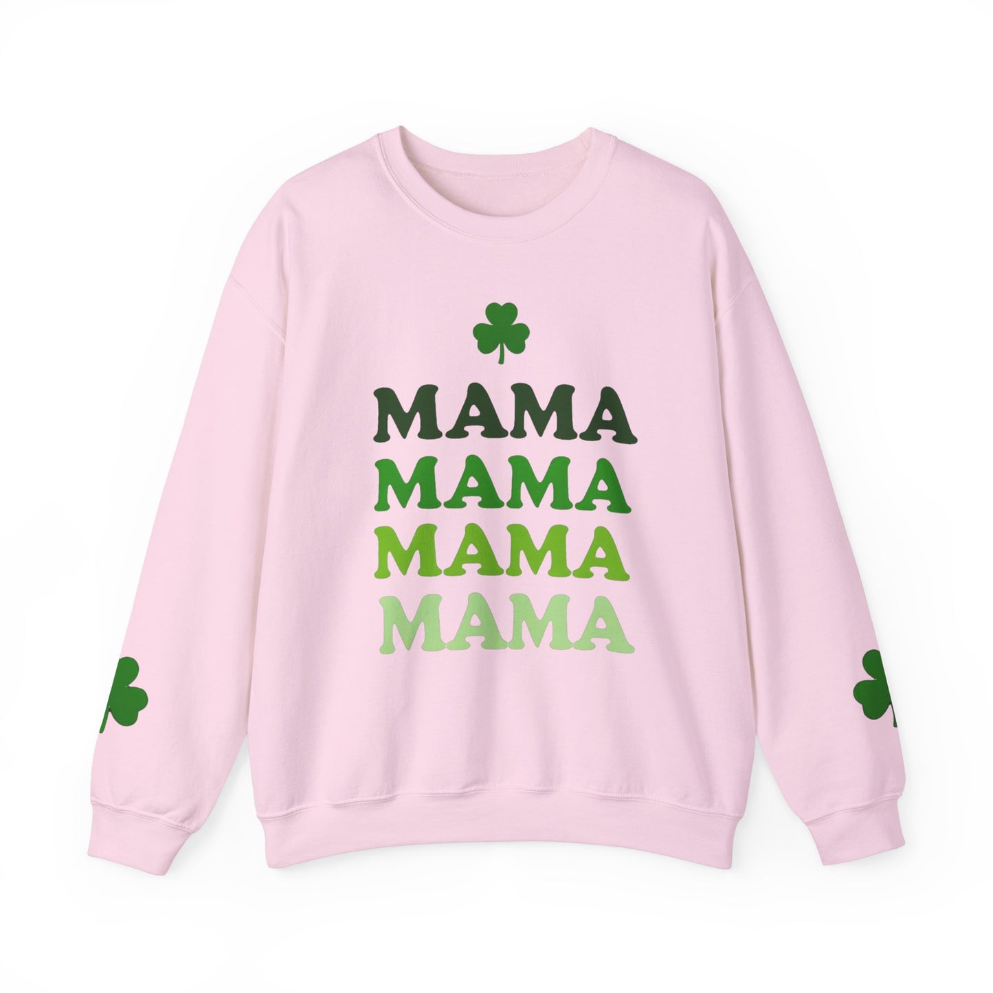 St. Patrick's Day Mama Crewneck Sweatshirt - Unisex, Comfortable, Festive