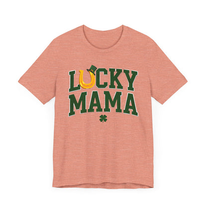 Lucky Mama Unisex Jersey Tee - Perfect for St. Patrick's Day!