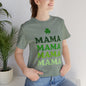 St. Patrick's Day 'Mama' Stacked Tee - Unisex Short Sleeve T-Shirt