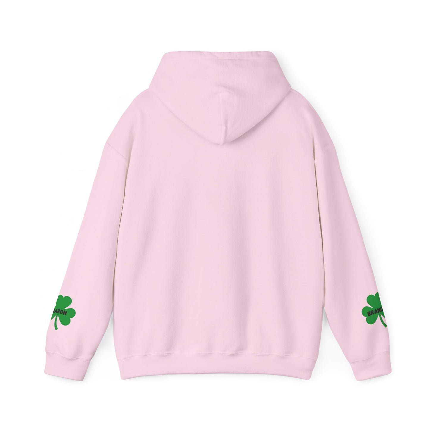 St. Patrick's Day Mom Hoodie - Unisex Heavy Blend™ Sweatshirt with Heart Design