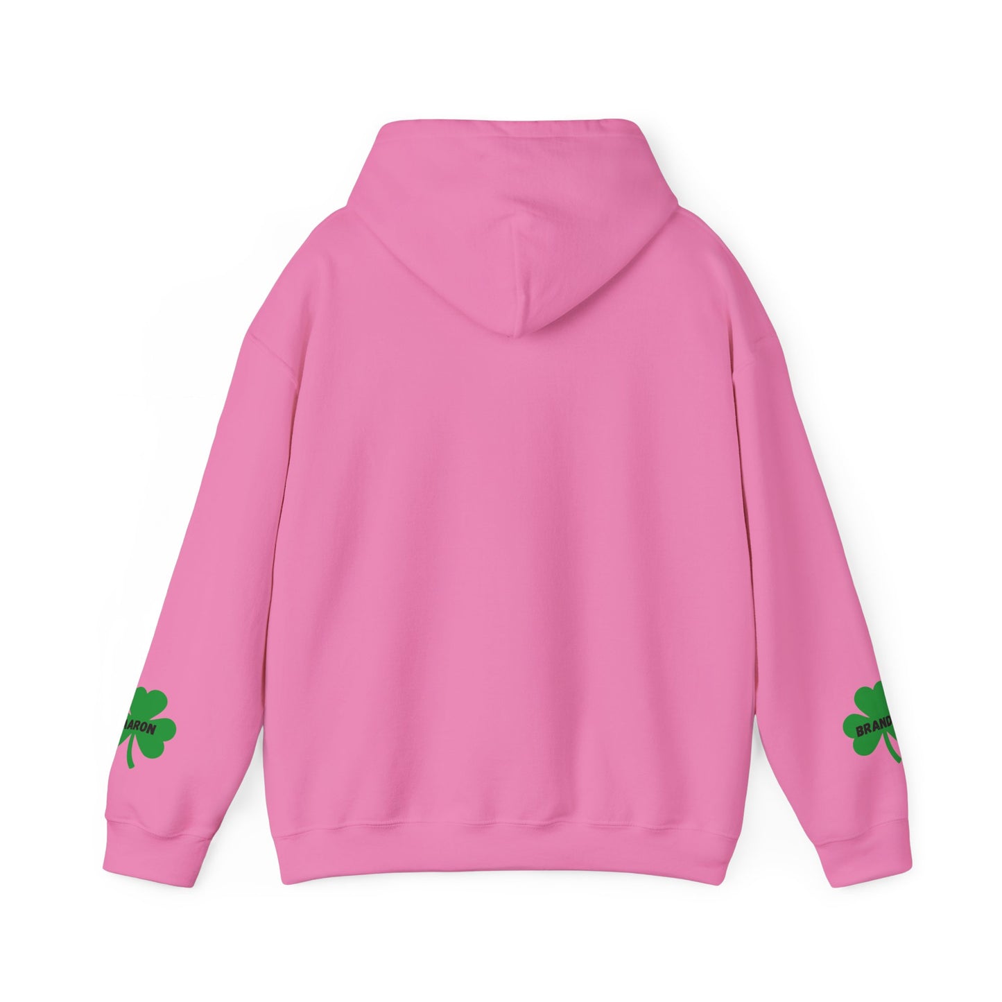 St. Patrick's Day Mom Hoodie - Unisex Heavy Blend™ Sweatshirt with Heart Design