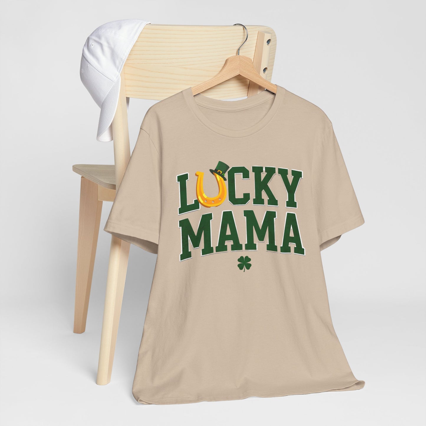 Lucky Mama Unisex Jersey Tee - Perfect for St. Patrick's Day!