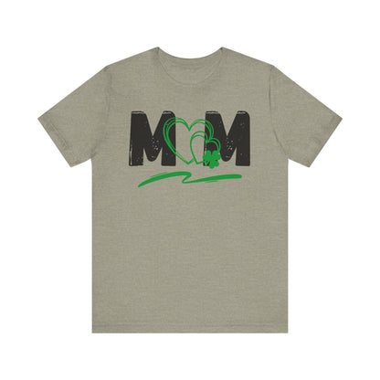 Mom Heart Clover Unisex Jersey T-Shirt