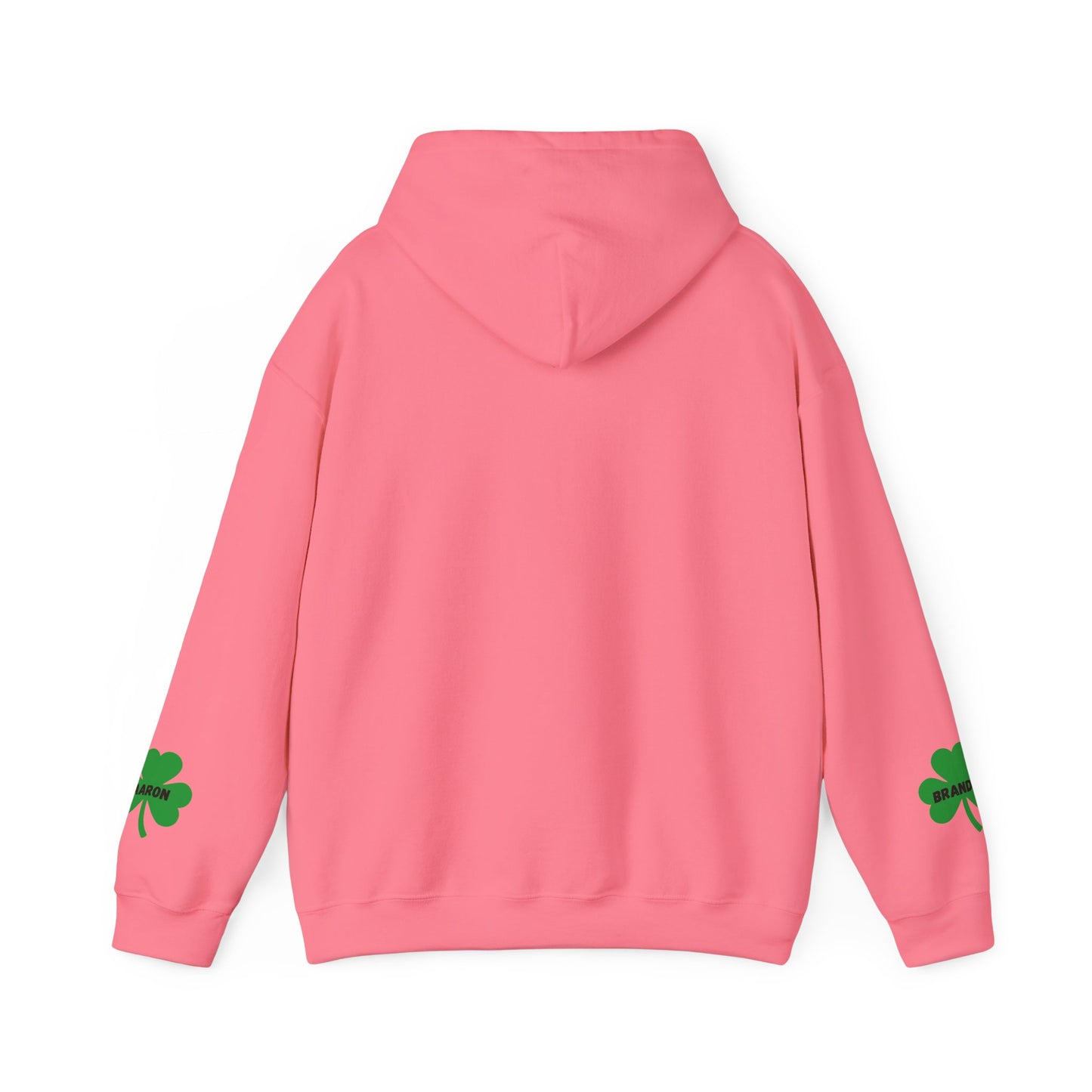 St. Patrick's Day Mom Hoodie - Unisex Heavy Blend™ Sweatshirt with Heart Design
