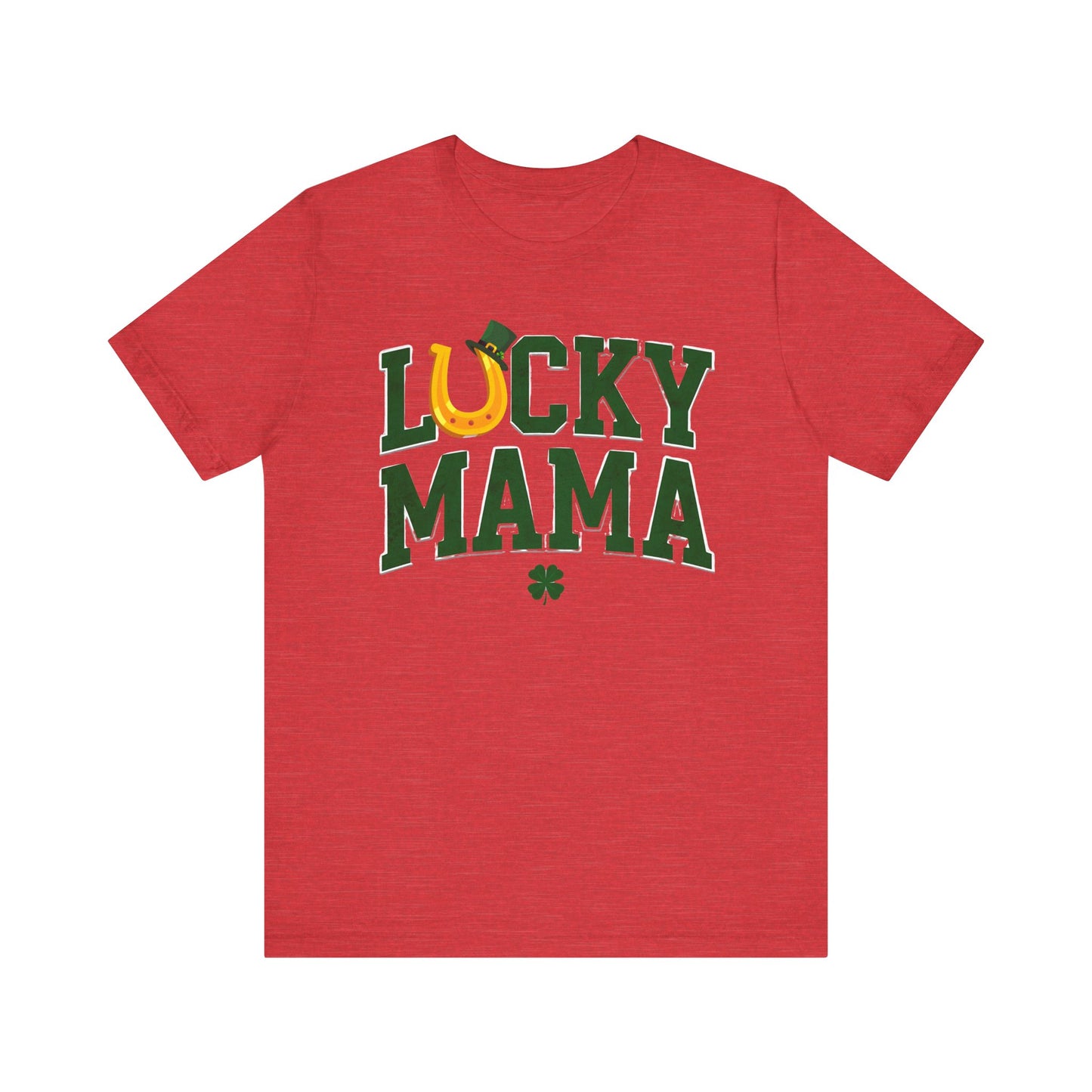 Lucky Mama Unisex Jersey Tee - Perfect for St. Patrick's Day!