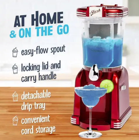 32-Ounce Home Nostalgia Margarita & Slushy Maker