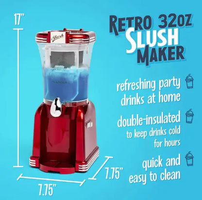 32-Ounce Home Nostalgia Margarita & Slushy Maker