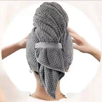 Hair-drying Cap Coral Fleece Quick-drying Thickening Hair Drying Towel